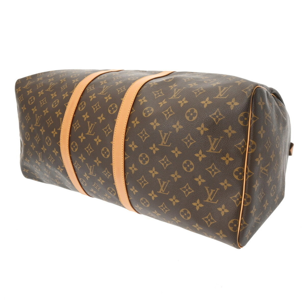 Louis Vuitton Canvas Monogram Bag Keepall Brown - Picture 6 of 12